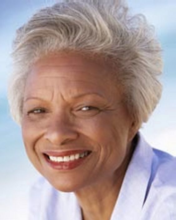 Old black woman