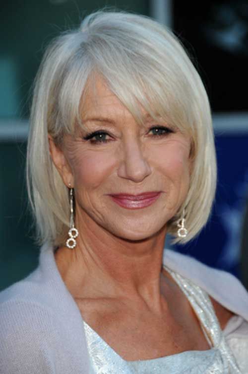 Recommended Short Hairstyles for Women Over 60 With Fine Hair