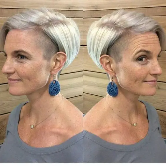 Awesome Pixie Undercut Hairstyle For Older Women Short Hairstyles 2018