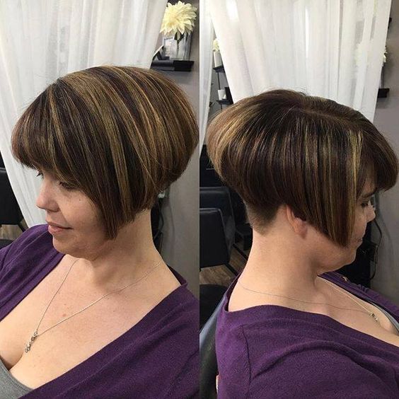 wedge haircuts for women over 60