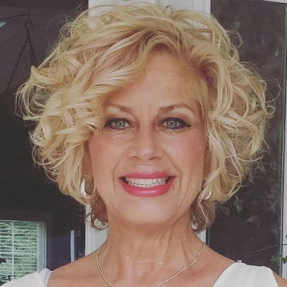 54 Awesome Short Curly Hairstyles for Women over 50 - Short Hairstyles 2018