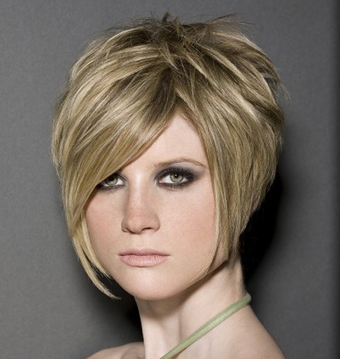 2015 Short Stacked Hairstyles