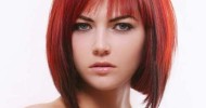 Red Hair Color For Short Bob Hairstyles