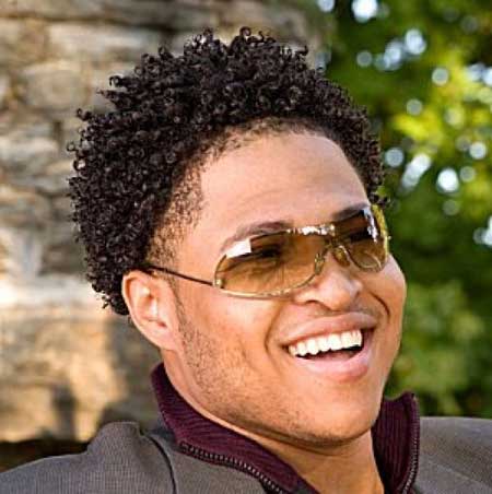 Short Curly Hairstyles for Black Men 2013