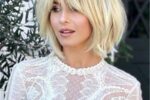 23. Rounded Bob With Curtain Bangs