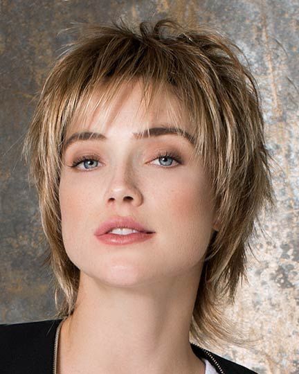 28 Lovely Short Layered Hairstyles for Fine Hair (Updated 2022) 24.-Punk-rock-razor-cut