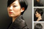 Asian Sassy Side Swept Hairstyle