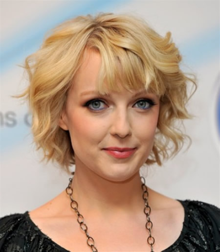 Best Short Hairstyles with Bangs 2015 Short-Hairstyles-With-Bangs-for-Wavy-Hair