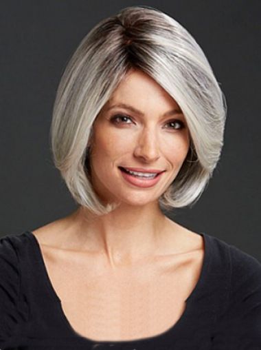 22 Summer Short Haircut Styles that Look Great for Older Women(Update 2022) Short-straight-rounded-bob