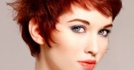 2013 Funky Short Red Hairstyles