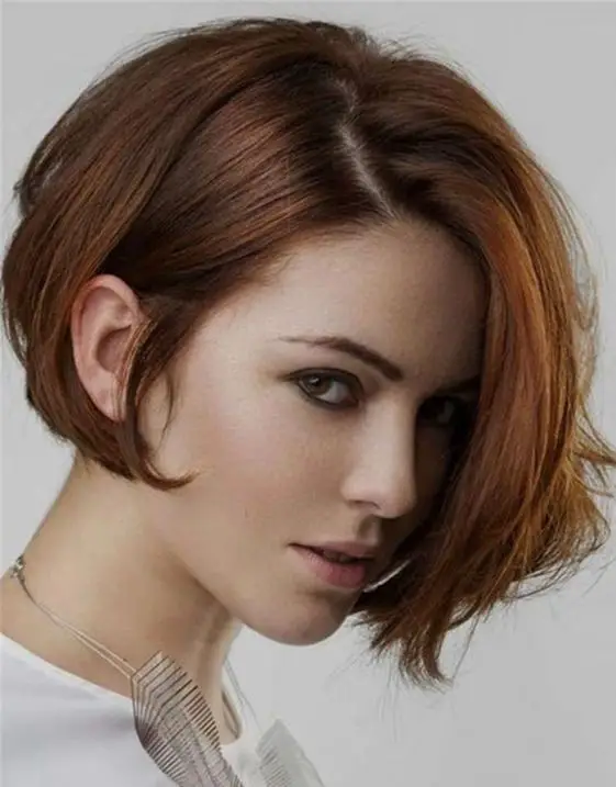100 Stylish and Easy Short Hairstyle Ideas for Women to Try in 2022 Inverted-pixie-bob-4