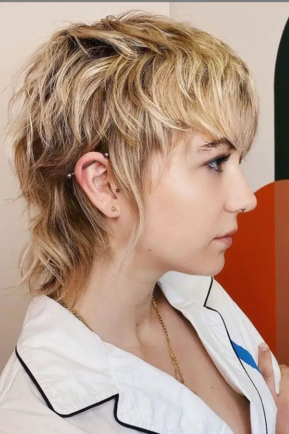 100 Stylish and Easy Short Hairstyle Ideas for Women to Try in 2022 Modern-mullet-4