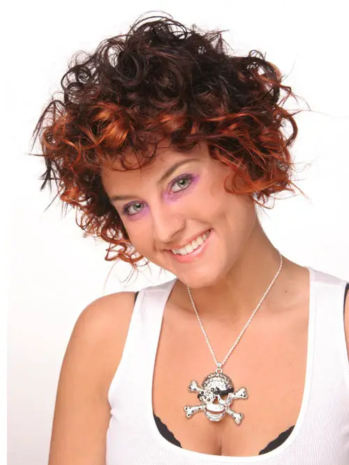 Trendy Short Curly Haircuts for Women