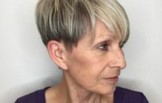 81 Beautiful Short Hairstyles for Women Over 60 (Updated 2021) 3f71c844ccdc19e67b69f02376a2b628-235x150