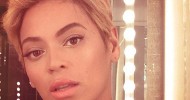 Beyonce Knowles With Short Blonde Hairstyles