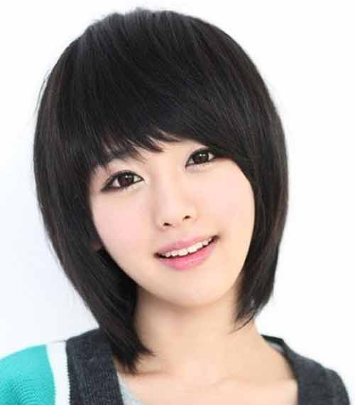 Asian Short Hairstyles for Beautiful Women 2013