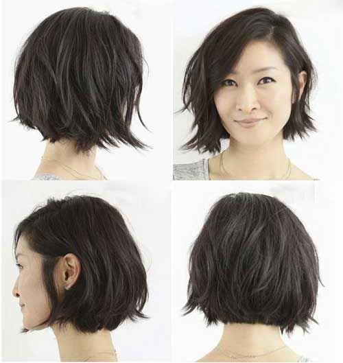 15 Easy Hairstyles for Asian Women (Updated 2022) Asian-layered-bob