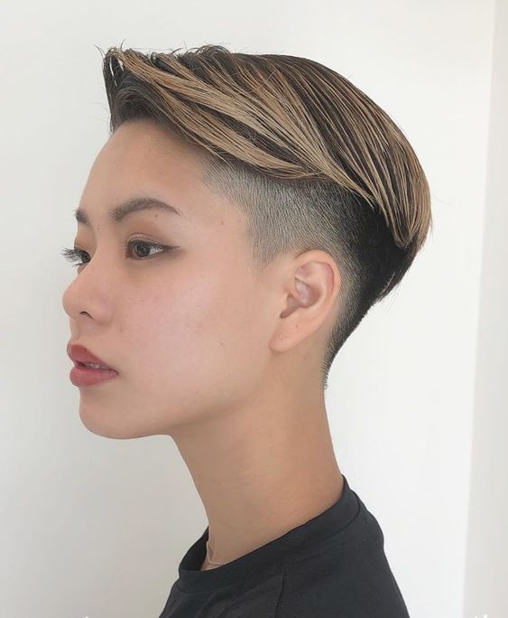 15 Easy Hairstyles for Asian Women (Updated 2022) Asian-short-shaved-wedge