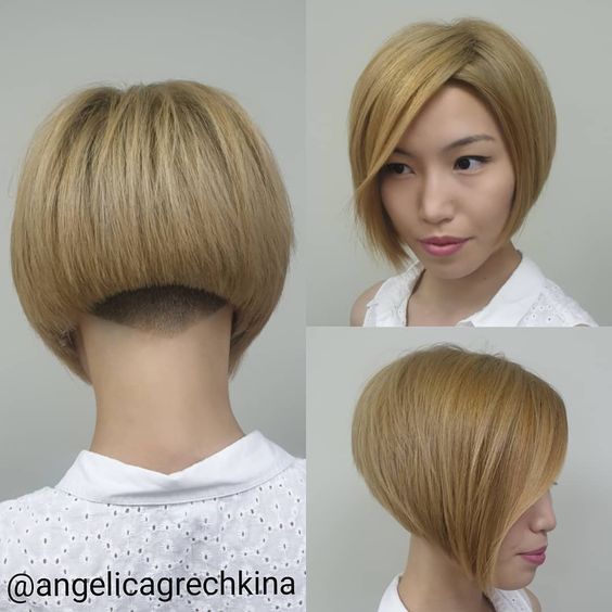15 Easy Hairstyles for Asian Women (Updated 2022) Asymmetrical-bob-with-undercut