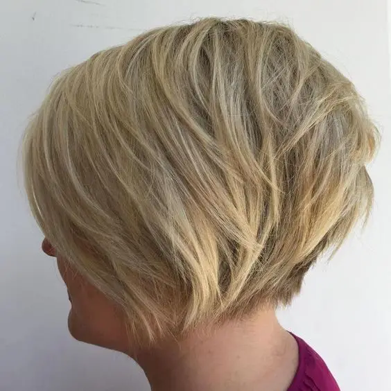 45 Flattering Short Blonde Hairstyles and Haircuts for Women in 2022 Butter-Blonde-Wedge-Bob