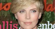Charlize Theron Cropped Blonde Short Hairstyles