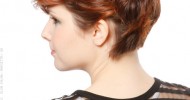 Short Curly Hairstyles Back View