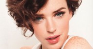 Short Curly Hairstyles For Long Faces