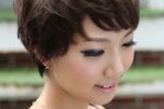 Very Short Pixie Cuts With Flat Bangs