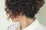Curly Wedge Bob Haircut 2