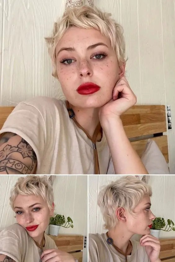 20 Chic Short Straight Hairstyles for Women Over 50 (Updated 2022) Short-edgy-pixie