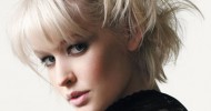Updo Hairstyles For Short Hair With Bangs