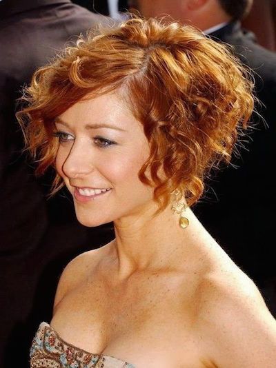 10 Very Short Curly Hairstyles for Women Over 50 (Updated 2022) Very-short-curly-inverted-shaggy-bob