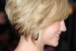 Jaw Length Stacked Bob Hairstyle 6
