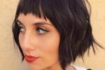 Razor Cut Hairstyles With Bangs