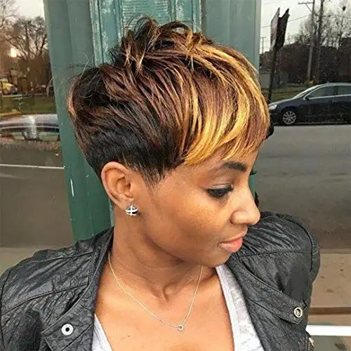 25 Stunning Short Straight Hairstyles for Older Black Women (Updated 2021) Modified-wedge-haircut