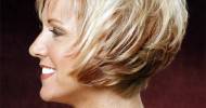 2014 Short Fine Hairstyles For Women Over 40