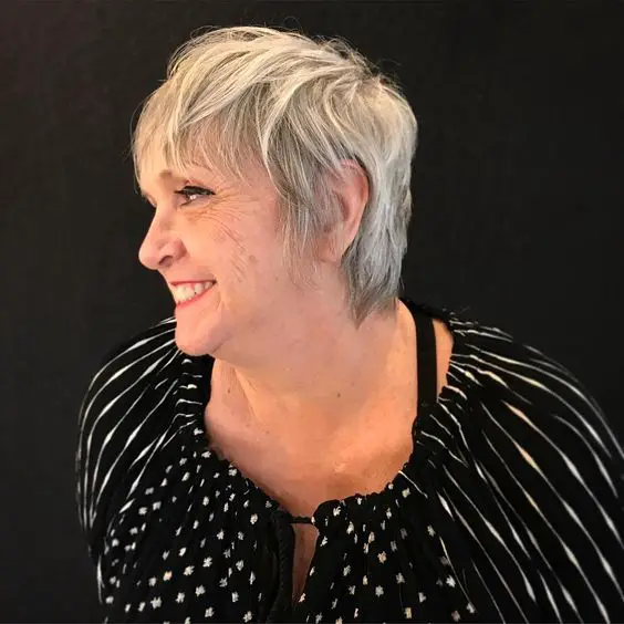 Modern Short Haircuts for Older Women that Look Astonishing (Updated 2022) Modern-short-shaggy-haircuts
