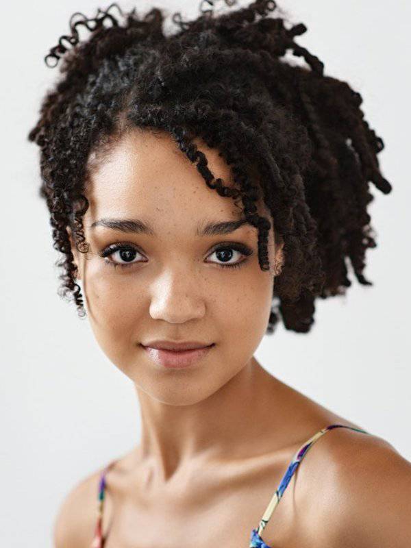 African American Short Curly Hairstyles 2012