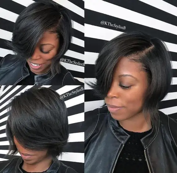 30 Classic Short Haircut Styles for Older Black Women (Update 2022) Feathered-natural-hair