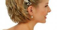 Prom Hairstyles For Short Hair Half Up Half Down