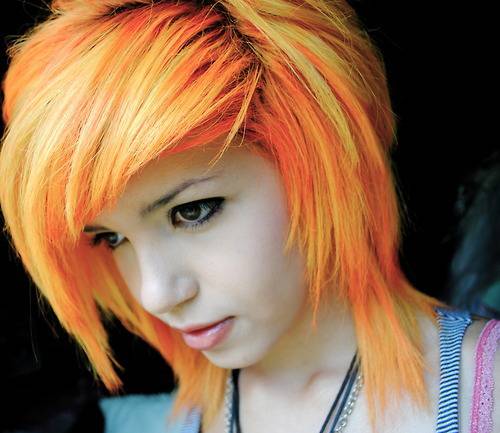 Beautiful Short Emo Hairstyles for Girls