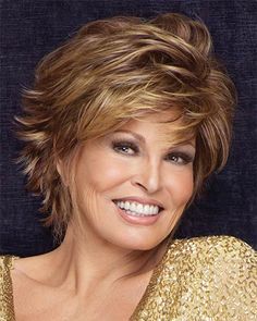 20 Best Short Hairstyles for Women Over 50 with Fine Hair (Updated 2022) Layered-shaggy-with-balayage