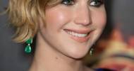 Jennifer Lawrence Short Wavy Hairstyles