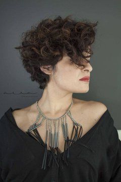 60 Best Short Curly Hairstyles for Women Over 60 in 2022 Curly-wedge-haircut-2
