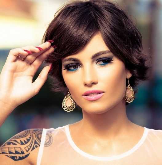 Short Hairstyles Trends for 2015 Cute-Short-Hairstyles-with-Side-Swept-Bangs