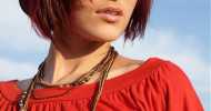 Short Bob Hairstyles With Red Highlights