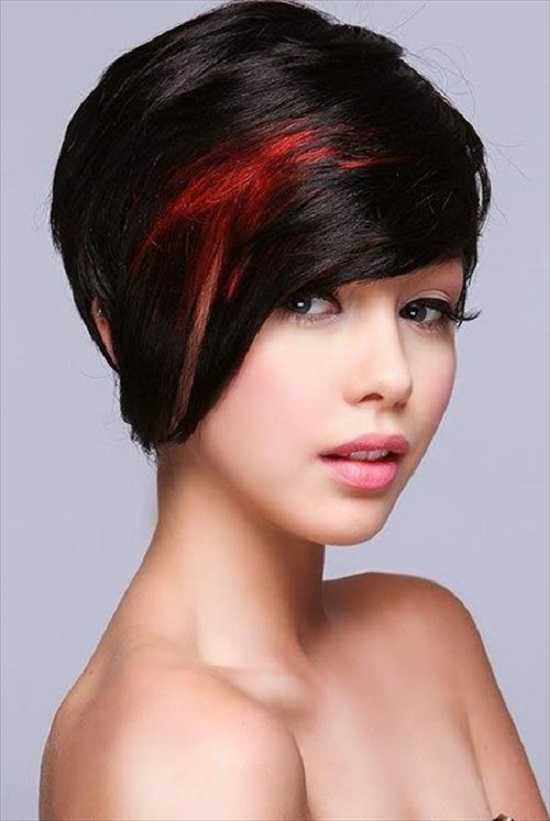 Cute Short Haircuts with Highlights short-haircuts-with-red-highlights