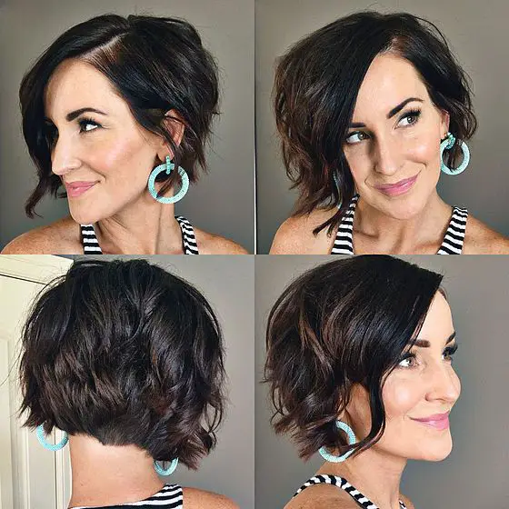 23 Excellent Short and Sassy Haircuts for Women Over 60 (Updated 2022) 13.-A-line-bob-hairstyle