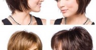 Short Layered Hairstyles Front And Back View