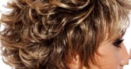 Short Shaggy Hairstyles For Curly With Fine Hair